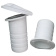 Nuova Rade 47088 - Thru-Hull System With Flap, For Hose Ø79mm, White