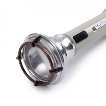 Barebones Vintage Flashlight Vintage White
