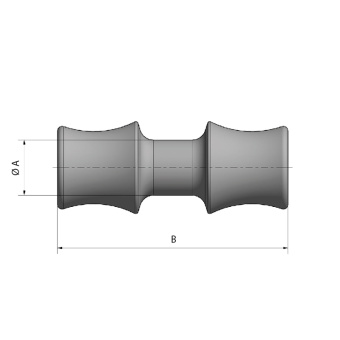 Kohlhoff L-DB40 Loop Products Dogbone 8.5 x 40 mm
