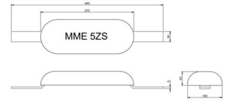 MME Welding Anode Zinc MME5ZS