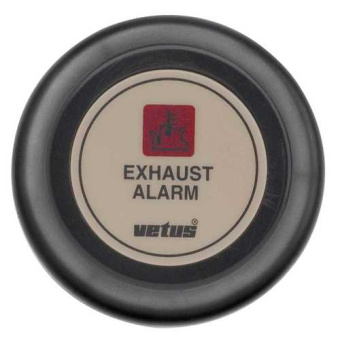 Vetus XHI12W - Exhaust Temperature Alarm, White, 12V
