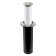 Osculati 13.448.10 - Retractable Aurora deck lamp round bezel