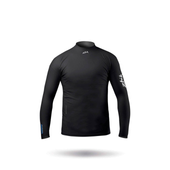 Plastimo P203278 - Youth Eco Spandex UPF50+ Long Sleeve Rash Guard Black Size 8