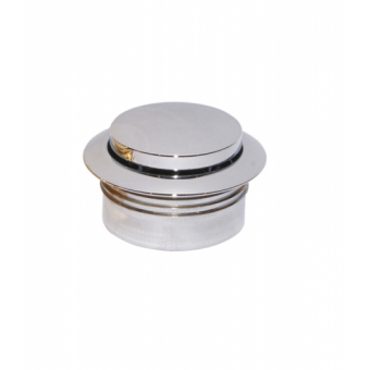 Foresti & Suardi Chromed Brass Push Knob