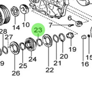 Nanni Diesel 970312155 - Idler Gear Spring for T4 Series Engines