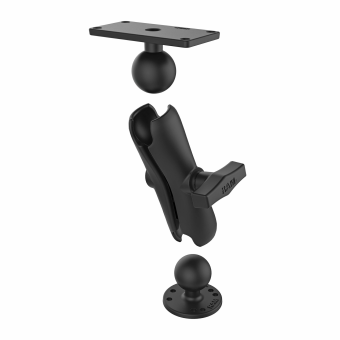 Ram Mount RAM-202-24-202U - Drill-Down Double Ball Mount for Humminbird Helix 7 - Medium