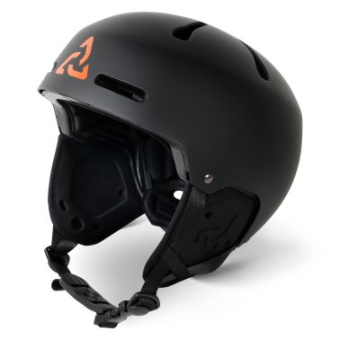 Plastimo P202847 - Typhoon Performance Watersport Helmet + Ear Protectors - Black/Solar S (53-55cm)