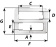 Wichard 6772 - Double Buckle Stainless Steel 5-8 x 45 mm - 10 pieces Wichard 6772 - Double Buckle Stainless Steel 5-8 x 45 mm - 10 pieces