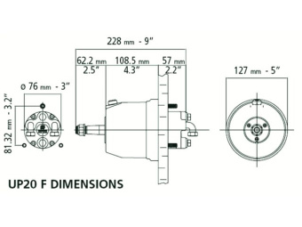 Ultraflex UP20F - Helm Pump
