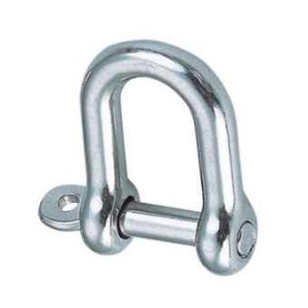 Euromarine A4 Stainless Steel Straight Shackle with Captive Pin