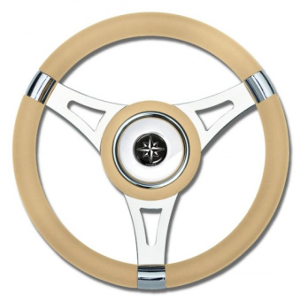 Savoretti Beige T29 Steering Wheel 350 mm