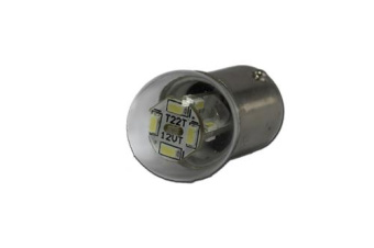 Hollex LED BA15S Mini 10–30V 1.5W Cool White
