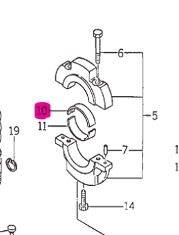 Northern Lights 198517332 - Bearing, Standard Upper 