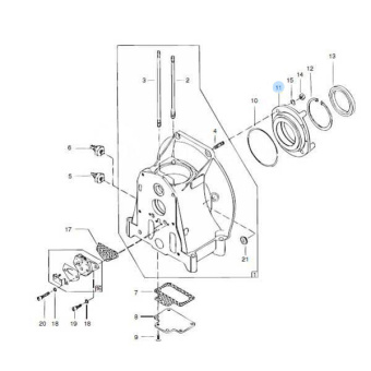 Vetus VF20011 - Oil Seal 60x80x8