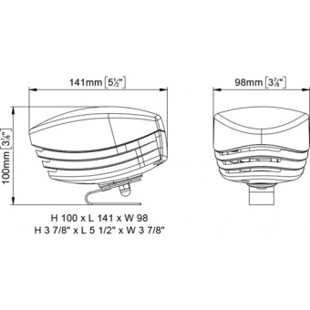 Marco Electromagnetic Horn 12 V