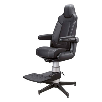 Norsap 8535 - 1600 Comfort S Seat Five Star Base 65/82 Black