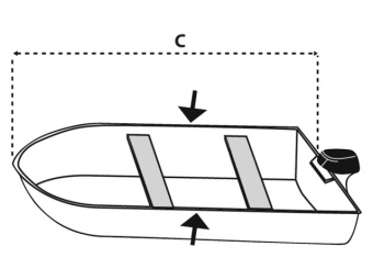 Talamex Universal Navy Boat Cover Maxi (700-780cm)