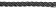 Osculati 06.486.16 - 3-strand Black Polypropylene Rope 16 mm (100 m)
