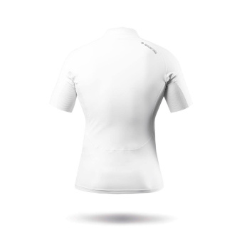 Plastimo 70866 - Eco Spandex Short Sleeve Top For Men White Size S