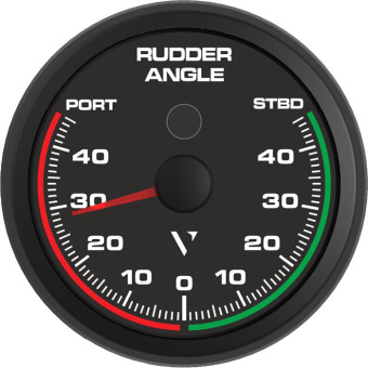 VDO B00067401 - Veratron Professional 85mm (3-3/8") Rudder Angle Indicator NMEA 183