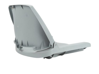 Talamex Folding Seat Basic Grey 37 x 52 x 46cm