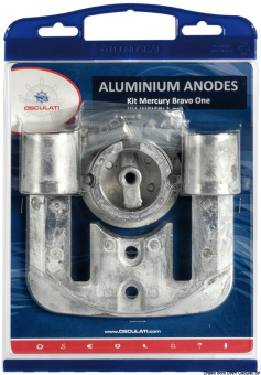 Osculati 43.360.01 - Anode Kit Bravo I Aluminium
