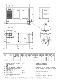Baratta TFE-2 Marine Refrigerated Table
