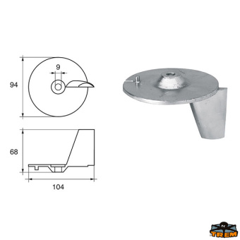 Trem L8250808 - Anodes For Honda Engines