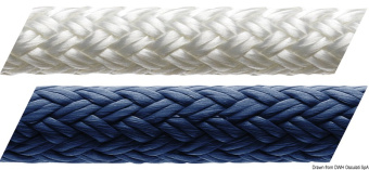 Osculati 06.430.14BN - Marlow D2 Classic braid, navy blue 14 mm (100 m)