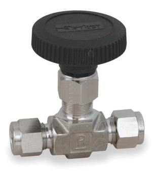 Parker 60-0106 1/2" FNPT Needle Valve, 316 Stainless Steel