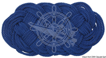 Osculati 23.907.21 - Nylon Fop Rope Blue 60 x 32 cm
