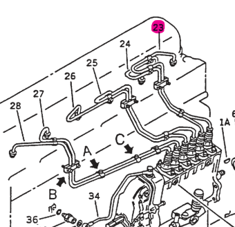 Northern Lights 6222-71-5111 - Injection Line #1 