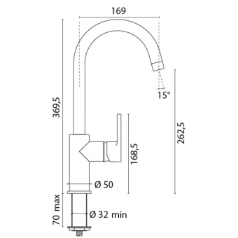 Foresti & Suardi Arena Sink Mixer