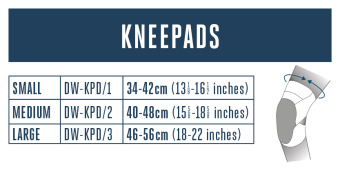 Spinlock DW-KPD/1 Impact Protection Kneepads Size 1 (Small)