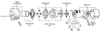 Flojet 20400-003 - Cam Bearing Kit