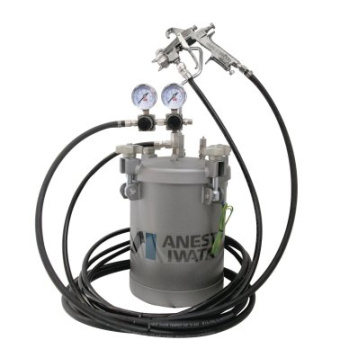 Iwata 10L Pressure Tank + W200 Gun + 10M Hose