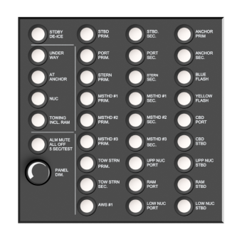 Lopolight 500-111-28 - Compact Control Panel for NLC, 28 Channels