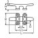 A4 Flat Cleat - 150mm