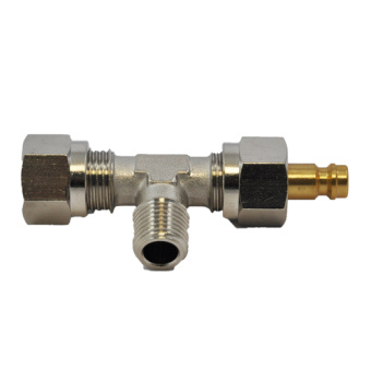 Vetus HS868 - Cylinder Stud Branch Tee With Air-Bleeding Nipple