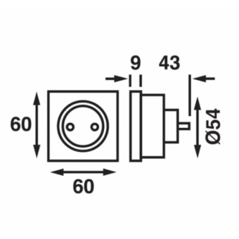 Plastimo Socket Schuko