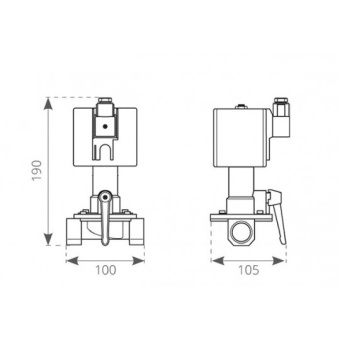 Quick Electrovalve Medium Flow 24 V